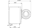 MIELE WWA120 WPS 8kg Active W1 White Edition Waschmaschine (8 kg, 1400 U/Min., A, Flusenfilter, Fremdkörperfilter) – Bild 6