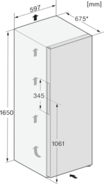 MIELE FN 4342 D Gefrierschrank (D, 238 l, 1655 mm hoch) – Bild 2