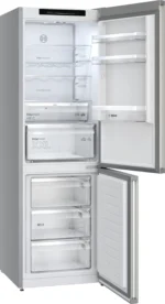 BOSCH KGN362LAF Serie 4 Kühlgefrierkombination (A, 321 l, 1860 mm hoch, Metall-Optik) – Bild 2