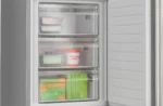 BOSCH KGN362LAF Serie 4 Kühlgefrierkombination (A, 321 l, 1860 mm hoch, Metall-Optik) – Bild 6