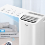 JUNG RAKS PRO AIR 12 12000BTU mobiles Klimagerät Weiß (Max. Raumgröße: 30 m², EEK: A) – Bild 3