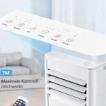 JUNG RAKS PRO AIR 9 9000BTU mobiles Klimagerät Weiß (Max. Raumgröße: 20 m², EEK: A) – Bild 3