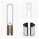 DYSON Find+Follow™ Purifier Cool PC3, Ventilator, Luftreiniger Weiß/Gold (40 Watt, Raumgröße: 27 m², HEPA H13) – Bild 2