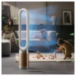 DYSON Find+Follow™ Purifier Cool PC3, Ventilator, Luftreiniger Weiß/Gold (40 Watt, Raumgröße: 27 m², HEPA H13) – Bild 6