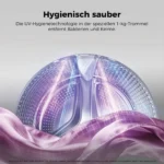 HAIER HAMQD 410CBL9GN-84, 3 Trommeln MultiWash Waschmaschine (10 kg, 1330 U/Min., A) – Bild 4