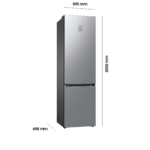 SAMSUNG RL38C775CS9/EG Kühlgefrierkombination (C, 390 l, 2030 mm hoch, Premium Edelstahl Look) – Bild 2