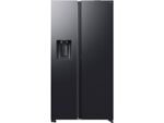 SAMSUNG RS80F66KBFEF RS80F Side-by-Side (634 l, B, 1784 mm hoch, Premium Black Steel)