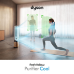 DYSON Find+Follow™ Purifier Cool PC3, Ventilator, Luftreiniger Weiß/Gold (40 Watt, Raumgröße: 27 m², HEPA H13) – Bild 4