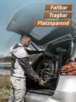 HILLMILES Mileport Kompakt-/Faltrad (Laufradgröße: 20 Zoll, Unisex-Rad, Grün) – Bild 4