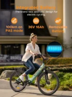 HILLMILES MileCity-blue Citybike (Laufradgröße: 26 Zoll, Unisex-Rad, blue) – Bild 5