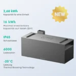 ANKER BP2700 Erweiterungsakku Solarspeicher 2,68kWh Powerbank – Bild 2