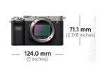 SONY ALPHA 7C KIT+SEL2860 Systemkamera mit Objektiv 28-60 mm, 7,6 cm Display Touchscreen, WLAN – Bild 4