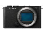 PANASONIC LUMIX S9 BODY JET BLACK Systemkamera, 7,6 cm Display Touchscreen, WLAN