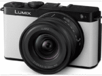 PANASONIC LUMIX DC-S9 S.WHITE+18-40MM/F4.5-6.3 Systemkamera mit Objektiv 18 - 40 mm, 7,62 cm Display Touchscreen, WLAN
