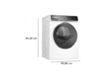 BOSCH WRB247C40 Wärmepumpentrockner Serie 8 (9,0 kg, Weiß) – Bild 2
