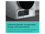 SIEMENS WQ46B2DFCB Wärmepumpentrockner iQ700 (9,0 kg, Weiß) – Bild 2