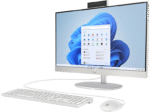 HP HP 24-cr0006ng 60.45cm 23.8Zoll FHD AMD Ryzen 5 7520U 16GB 512GB SSD UMA W11H Shell - 16 GB, AIO mit 23,8 Zoll Display, AMD Ryzen™ 5 Prozessor, 16 GB RAM, 512 GB SSD SSD, weiß – Image 2