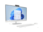 HP 27-CR0903NG R5-7520U 16GB 1TB 27IN W11H, All-in-One PC mit 27 Zoll Display, AMD Ryzen™ 5 Prozessor, 16 GB RAM, 1000 GB SSD, Muschelweiß – Image 2