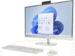 HP HP 27-cr0005ng 68.58cm 27Zoll FHD AMD Ryzen 3 7320U 8GB 512GB SSD UMA W11H Shell - 8 GB, All-in-One PC mit 27 Zoll Display, AMD Ryzen™ 3 Prozessor, 8 GB RAM, 512 GB SSD SSD, Weiß – Image 2
