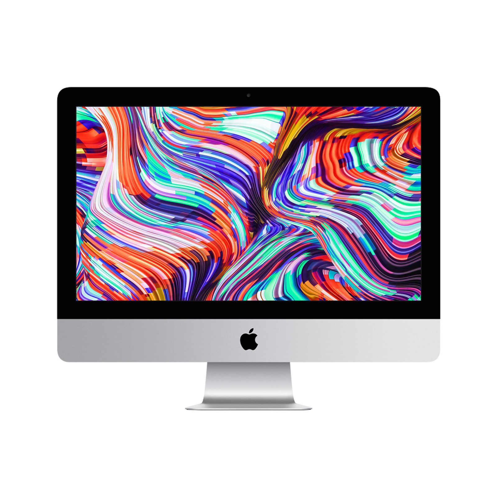image-1529.png APPLE MHK23D/A IMAC 21,5" I3/8GB/256GB (2020), All-in-One PC mit 21,5 Zoll Display, Intel® Core™ i3 Prozessor, 8 GB RAM, 256 GB SSD, Radeon Pro 555X, Silber – Image 1