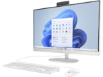 HP 27-CR0007NG R5-7520U 16GB 512GB 27IN FHD NO TOUCH, All-in-One PC mit 27 Zoll Display, AMD Ryzen™ 5 Prozessor, 16 GB RAM, 512 GB SSD SSD, Muschelweiß – Image 2