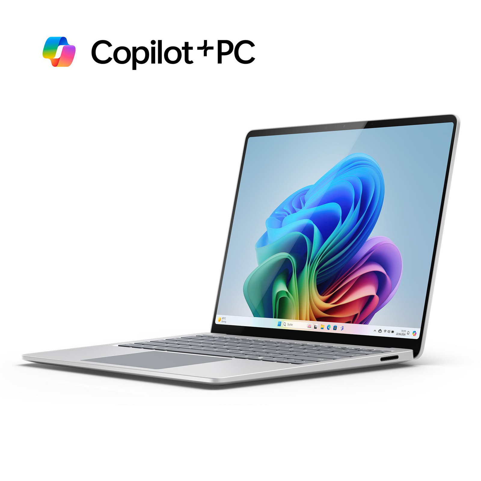 image-174.png MICROSOFT Surface Laptop, Copilot+ PC, 7. Edition - 13,8 Zoll - Qualcomm Snapdragon X Plus X1P-64-100 - 16 GB - 512 GB - Qualcomm Adreno™ Onboard Graphics - Windows 11 Home – Image 1