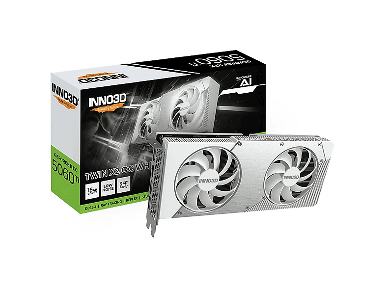 image-1753.png INNO3D Inno3D RTX5060 TI Twin X2 OC WHITE 16GB GDDR7 HDMI 3xDP Multimedia-Technik Grafikkarten NVIDIA (NVIDIA, Grafikkarte) – Image 1