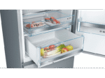 BOSCH KGE398IBP Serie 6 Kühlgefrierkombination (B, 343 l, 2010 mm hoch, Gebürsteter Stahl mit Anti Fingerprint) – Bild 5