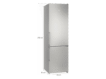 SIEMENS KG39NAIAT iQ500 Kühlgefrierkombination (A, 363 l, 2030 mm hoch, Inox antiFingerprint) – Bild 3