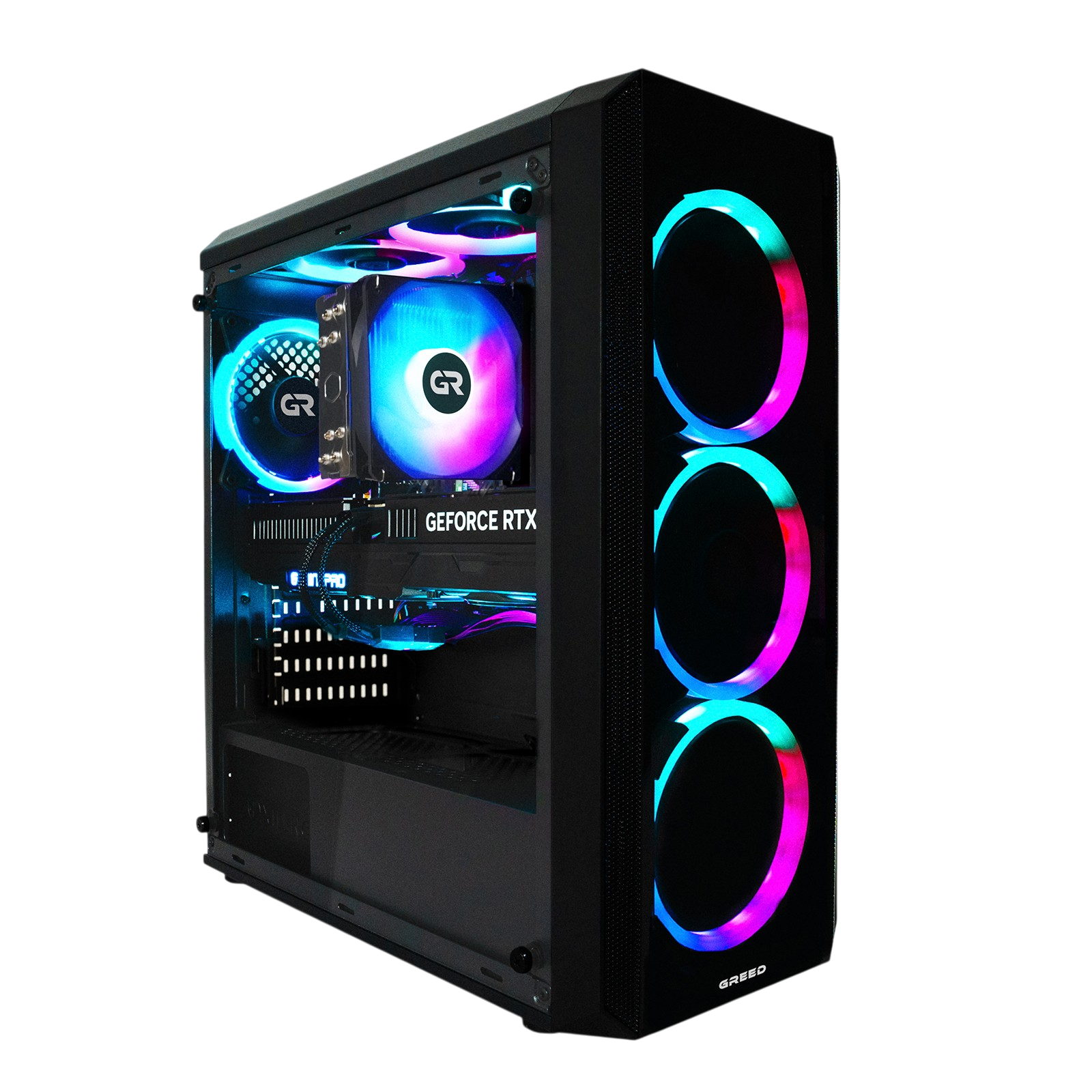 image-210.png GREED MK2 AMD - Gaming PC - 32GB RAM, Gaming PC mit AMD Ryzen™ 7 7-5700X Prozessor, 32 GB RAM, 1000 GB SSD, NVIDIA GeForce RTX™ 5060 Ti, Windows 11 Pro – Image 1