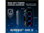 GREED MK2 AMD - Gaming PC - 32GB RAM, Gaming PC mit AMD Ryzen™ 7 7-5700X Prozessor, 32 GB RAM, 1000 GB SSD, NVIDIA GeForce RTX™ 5060 Ti, Windows 11 Pro – Image 2