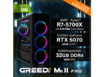 GREED MK2 Pro AMD - 32GB RAM, Gaming PC mit AMD Ryzen™ 7 Ryzen 7 5700X Prozessor, 32 GB RAM, 1 TB SSD, NVIDIA GeForce RTX™ 5070, Windows 11 Pro – Image 3