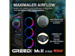 GREED MK2 Pro AMD - 32GB RAM, Gaming PC mit AMD Ryzen™ 7 Ryzen 7 5700X Prozessor, 32 GB RAM, 1 TB SSD, NVIDIA GeForce RTX™ 5070, Windows 11 Pro – Image 4