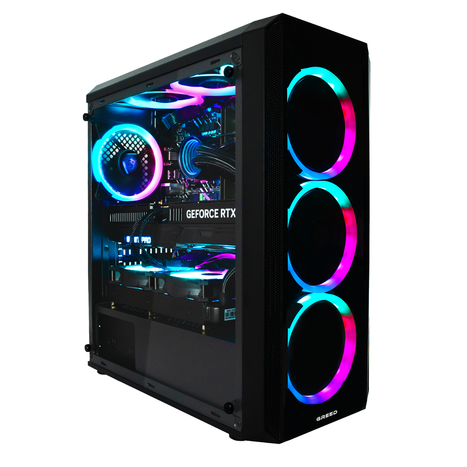 image-258.png GREED MK2 Pro Intel - Gaming PC, Gaming-PC mit Intel® Core™ i7 12700F Prozessor, 16 GB RAM, 1 TB SSD, NVIDIA GeForce RTX™ 5070, Windows 11 Pro – Image 1