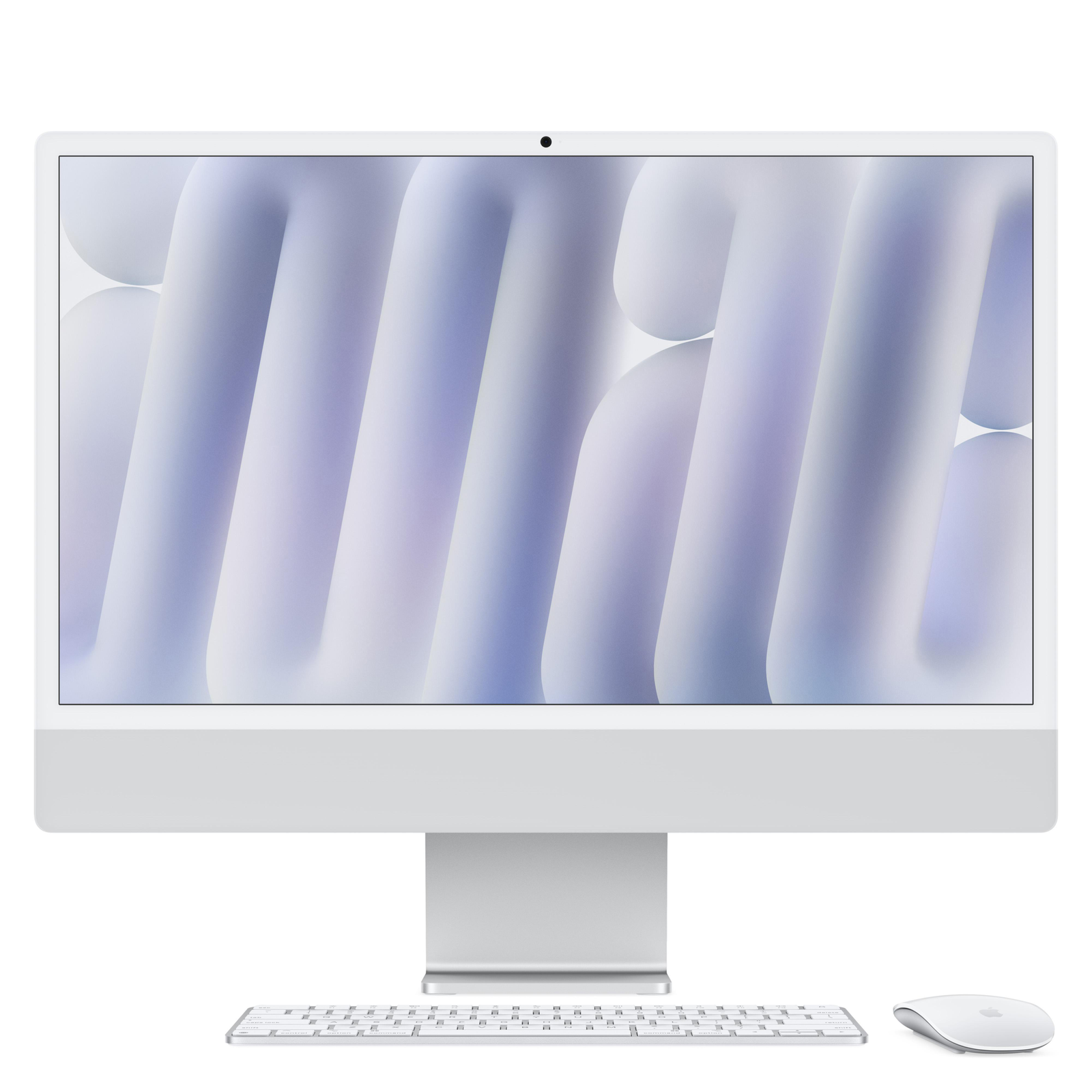 image-264.png APPLE iMac (2024), MWUC3D/A, All-in-One PC mit 23.5 Zoll Display, Apple M4 Chip, 16 GB RAM, 8-Core GPU, 256 GB SSD, Silber – Image 1