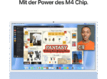 APPLE iMac (2024), MCR24D/A, All-in-One PC mit 23.5 Zoll Display, Apple M4 Chip, 24 GB RAM, 10-Core GPU, 512 GB SSD, Silber – Image 5