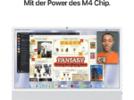 APPLE iMac (2024), MWUV3D/A, All-in-One PC mit 23.5 Zoll Display, Apple M4 Chip, 16 GB RAM, 10-Core GPU, 512 GB SSD, Silber – Image 5