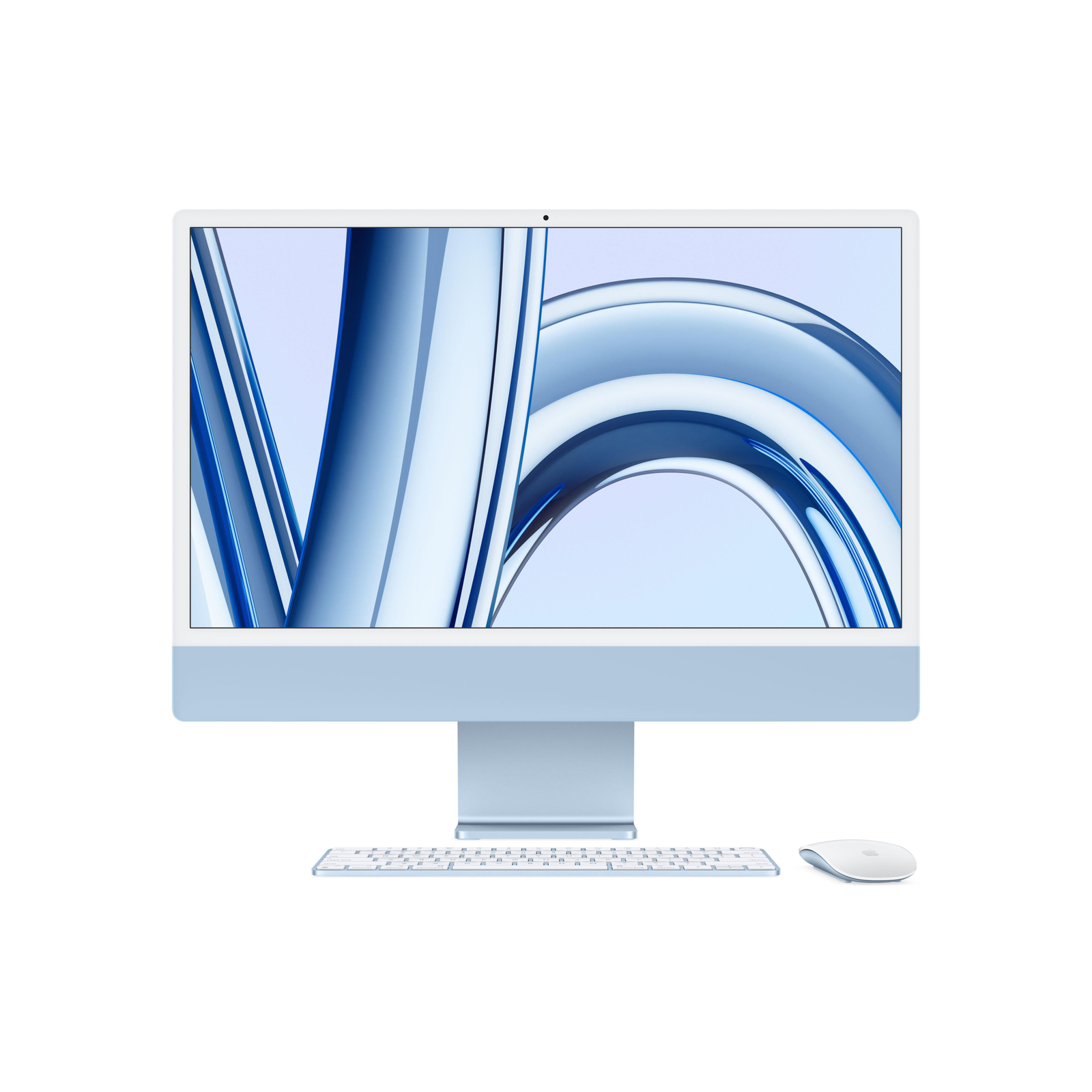 image-333.png APPLE iMac (2023), All-in-One PC mit 23.5 Zoll Display, Apple M3 Chip, 8 GB RAM, 10-Core GPU, 512 GB SSD, Blau – Image 1