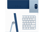 APPLE iMac (2023), All-in-One PC mit 23.5 Zoll Display, Apple M3 Chip, 8 GB RAM, 10-Core GPU, 512 GB SSD, Blau – Image 4