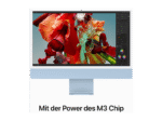 APPLE iMac (2023), All-in-One PC mit 23.5 Zoll Display, Apple M3 Chip, 8 GB RAM, 10-Core GPU, 512 GB SSD, Blau – Image 6