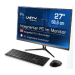 CSL Unity F27B-ALS, All-in-One-PC mit 27 Zoll Display, 32 GB RAM, 1000 GB SSD, Schwarz