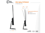 CSL Unity F27B-ALS, All-in-One-PC mit 27 Zoll Display, 32 GB RAM, 1000 GB SSD, Schwarz – Image 3
