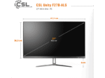 CSL Unity F27B-ALS, All-in-One-PC mit 27 Zoll Display, 16 GB RAM, 2000 GB SSD, Schwarz – Image 2
