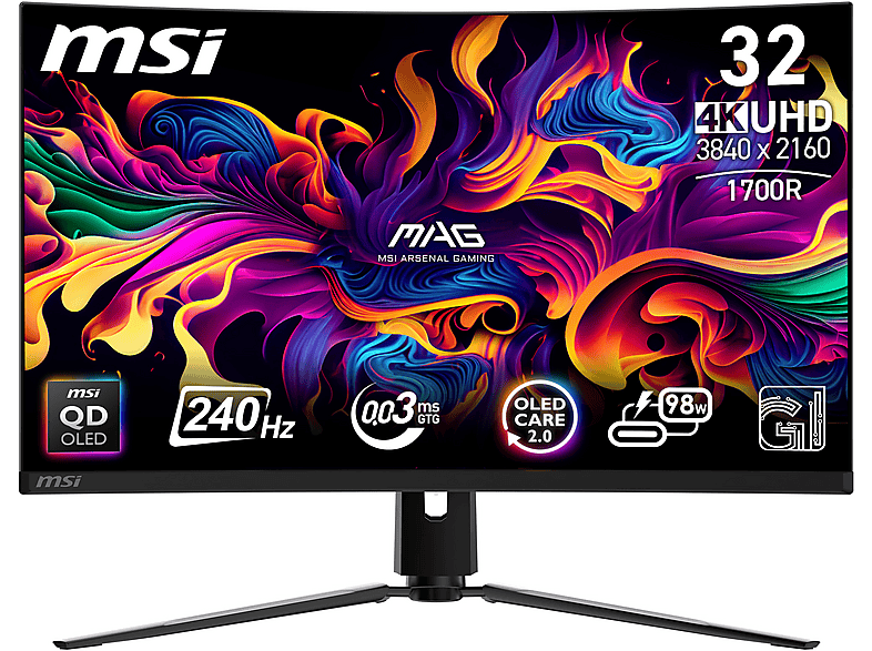 image-423.png MSI MPG 321CURXDE QD-OLED 32 Zoll UHD 4K Gaming Monitor 0,03 ms Reaktionszeit 240 Hz – Image 1