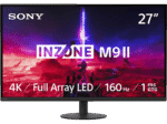 SONY SDM-27U9M2
 INZONE M9II 27 Zoll  UHD 4K  Gaming Monitor  1 ms Reaktionszeit 160 Hz