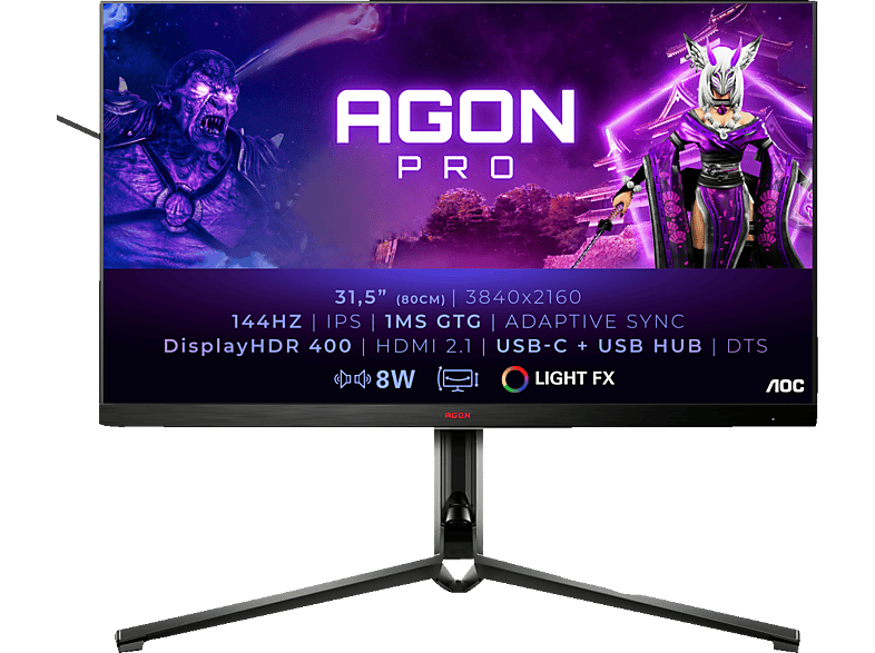 image-471.png AOC AG324UX 31,5 Zoll UHD 4K Gaming Monitor 1 ms Reaktionszeit 144 Hz – Image 1
