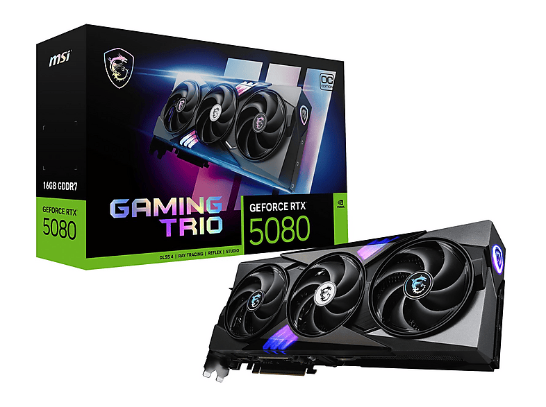 image-507.png MSI GEFORCE RTX 5080 16G GAMING TRIO OC (NVIDIA, Gaming Grafikkarte) – Image 1