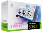 MSI GeForce RTX 5080 16G GAMING TRIO OC WHITE (NVIDIA, Grafikkarte) – Bild 3