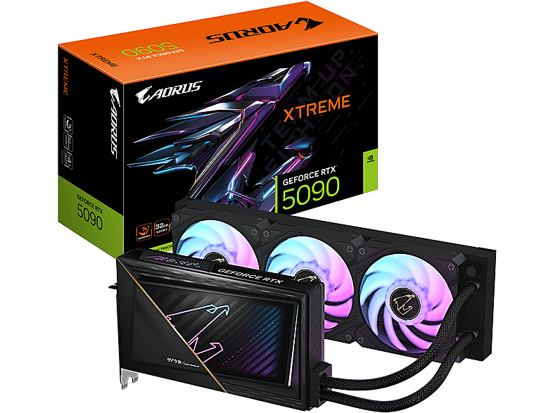 image-592.png GIGABYTE GV-N5090AORUSX W-32GD (NVIDIA, Grafikkarte) – Image 1